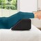 Costway Twin/Full/Queen/King Bed Wedge Pillow with Tablet Pillow Stand Side Pockets Support for Back Grey